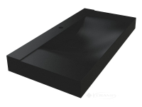 умывальник Miraggio Fly 1000 Mirastone 100x48 black shine (8813463)