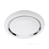 світильник стельовий Eglo Capasso-C Smart Lighting, 34 см, білий, хром (96686)