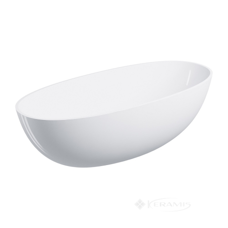 Ванна Omnires Shell 175x78 окремо gloss white (SHELL175WWBP)