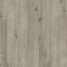 виниловый пол Quick-Step Pulse Click Plus 33/4,5 мм cotton oak grey with saw cuts (PUCP40106)