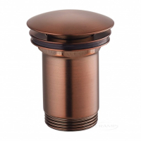 донний клапан Omnires click-clack antique copper (A706ORB)