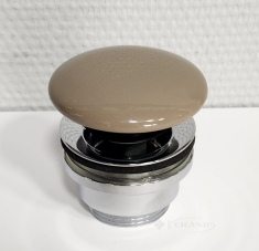 донный клапан Axa керамический Click clack, коричневый (AF001504)