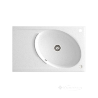 кухонна мийка Marmorin Тоно 1K 1O 50x80 white (4301130xx)