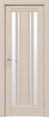 дверное полотно Rodos Fresca Mikela 900 мм, со стеклом, беленый дуб