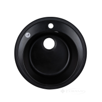 кухонна мийка Lidz D510/200 чорний ANT-15 (LIDZANT15D510200)