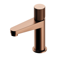 змішувач для умивальника Omnires Contour brushed copper (CT8010CPB)