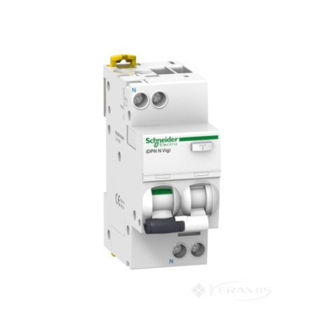 Автоматичний вимикач Schneider Electric дифф. iDPN N VIGI 1P+N 6кА 16A C АС 30мA (A9D31616)