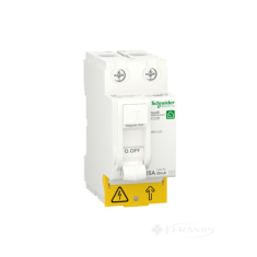 выключатель нагрузки дифференциальный Schneider Electric RESI9 25A, 30мA, 2P, тип АС (R9R51225)