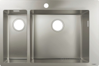 кухонна мийка Hansgrohe S711-F655 75,5x50x19 нержавіюча сталь (43309800)
