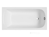 ванна акрилова Polimat Classic Slim 160x70 з ніжками, біла (00290)
