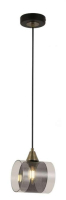 подвесной светильник Blitz Loft , черный, дымчатый (3088-31)