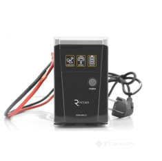 ДБЖ RITAR RTSW-600 LED (line-interactive, 360W/12V, струм заряду 6А, правильна синусоїда) (ups-ritar-rtsw-600-led)