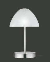настільна лампа Reality Queen, нікель матовий, алебастрова, LED (R52021107)