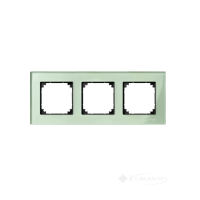 рамка Schneider Electric Merten M-Elegance 3 пост., изумруд (MTN404304)