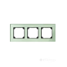 рамка Schneider Electric Merten M-Elegance 3 пост., изумруд (MTN404304)