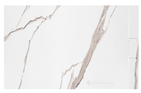 піддон Rea Bazalt 80x100 прямокутний, carrara white (REA-K7000)