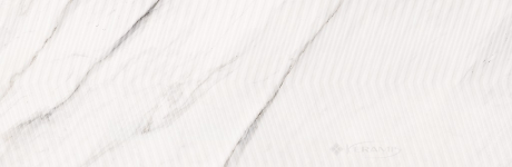 Плитка Opoczno Carrara Chic 29x89 glossy structure white chevron