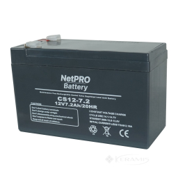 Аккумулятор NetPRO CS 12-7,2 NEW (12V/7,2Ah) (bat-netpro-cs-12-7-2n) (Аккумулятор NetPRO CS 12-7,2 NEW (12V/7,2Ah) (bat-netpro-cs-12-7-2n))