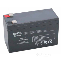 Аккумулятор NetPRO CS 12-7,2 (12V/7,2Ah) (bat-netpro-cs-12-7-2) (Аккумулятор NetPRO CS 12-7,2 (12V/7,2Ah) (bat-netpro-cs-12-7-2))