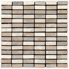 мозаїка Imso Ceramiche Mosaici (1,7х4,8) 30х30 brown