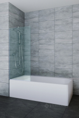 штора для ванны Andora Atrium 100x190 стекло частично матовое (Atrium  Matzone 1000x1900)