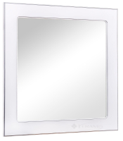 дзеркало Аквародос Беатріче 80 см 80x80x2,8 білий патина хром (АР0001901)