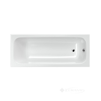 ванна акрилова Radaway Mia 170x70 з ніжками + сифон, біла (WA1-50-170x070)